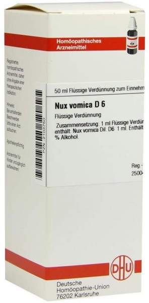 Nux Vomica D 6 50 ml Dilution
