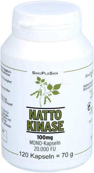 Nattokinase 100 mg Mono 20.000 Fu Kapseln 120 Stück