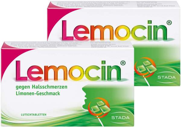 Lemocin gegen Halsschmerzen 2 x 20 Lutschtabletten