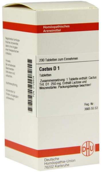 DHU Cactus D1 Tabletten