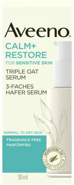 Aveeno Calm+ Restore 3-faches Hafer Serum 30 ml