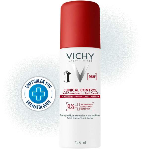 Vichy Deo Spray Aero 96h 125 ml