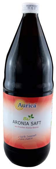 Aronia 100% Direktsaft Bio 1000 ml Saft