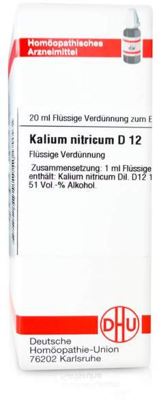 Kalium Nitricum D 12 Dilution