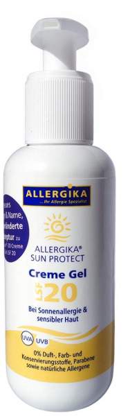 Allergika Sun Protect Creme Gel Lsf 20 200ml