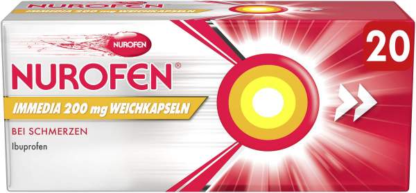 Nurofen Immedia 200 mg 20 Weichkapseln