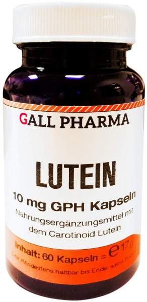 Lutein 10 mg 60 Kapseln
