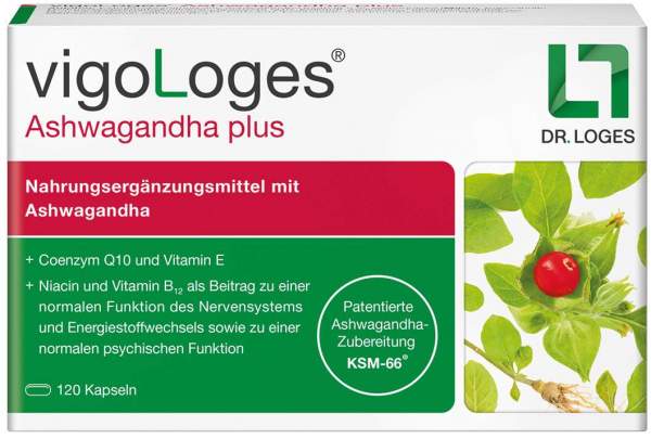 Vigologes Ashwagandha Plus 60 Kapseln