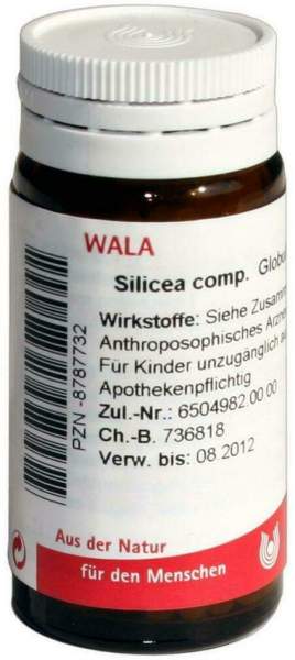 Wala Silicea Comp. 20 G Globuli
