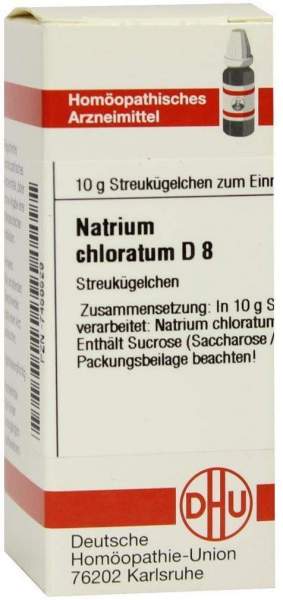 Natrium Chloratum D 8 Globuli