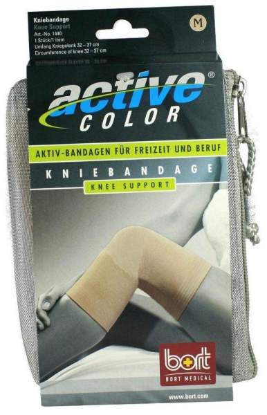 Bort Activecolor Kniebandage Medium Haut 1 Stück