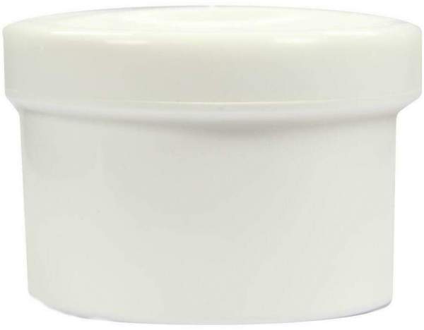 Gebissdose Weiß Mit Einsatz und Deckel 1 Stück