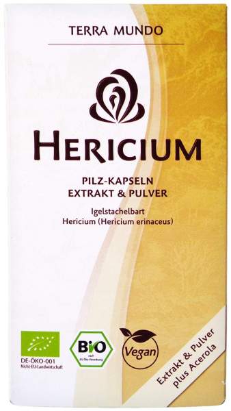 Hericium Vitalpilz Bio Terra Mundo Kapseln