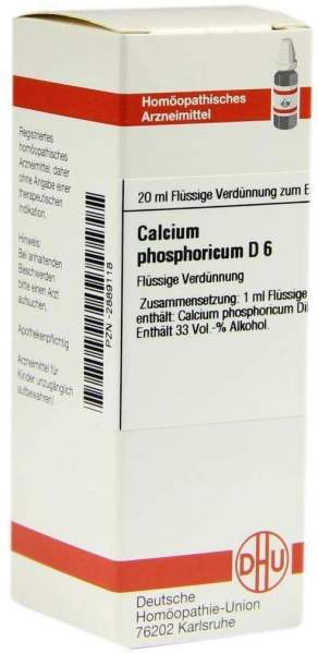 DHU Calcium phosphoricum D6 20 ml Dilution