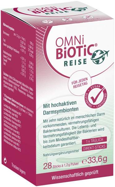 Omni Biotic Reise Pulver Stick 28 X 1,2 G
