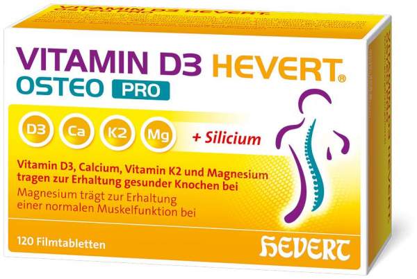 Vitamin D3 Hevert Osteo Pro 120 Filmtabletten