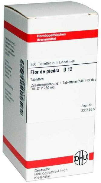 Flor De Piedra D 12 Dhu 200 Tabletten