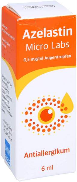 Azelastin Micro Labs 0,5 mg Pro ml Augentropfen 6 ml