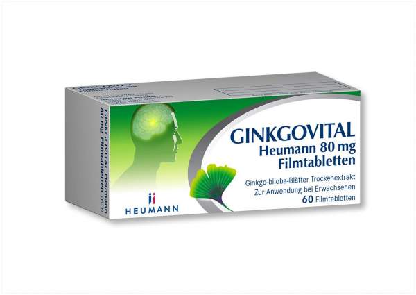 Ginkgovital Heumann 80 mg 60 Filmtabletten