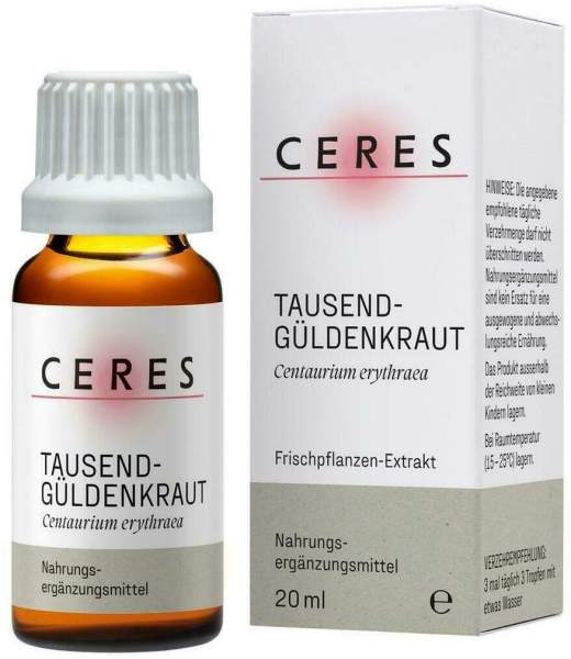 Ceres Tausendgüldenkraut Centaurium Eryth.Extra