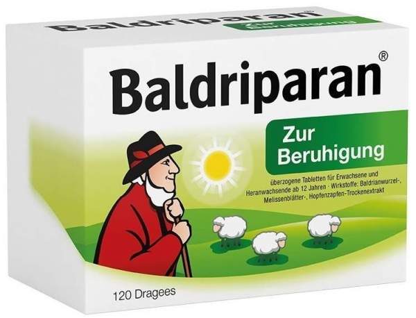 Baldriparan zur Beruhigung 120 überzogene Tabletten