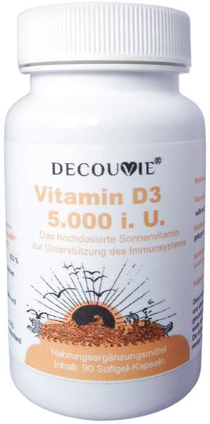 Vitamin D3 5.000 I.E. Kapseln
