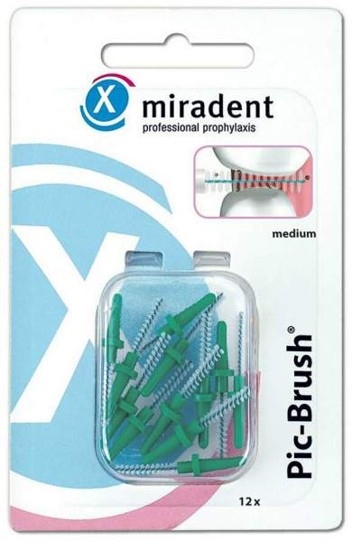 Miradent Interdentalbürste Pic-Brush Large Blau 6 Stück