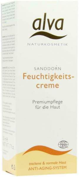 Sanddorn Kosmetik Feuchtigkeitscreme Alva