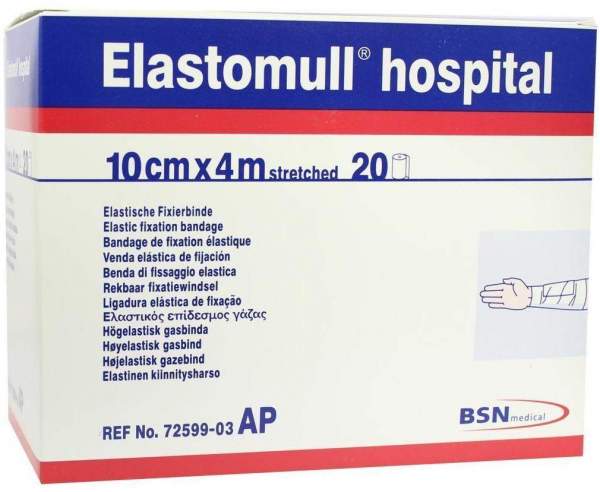 Elastomull Hospital 4mx10cm 20 Binden