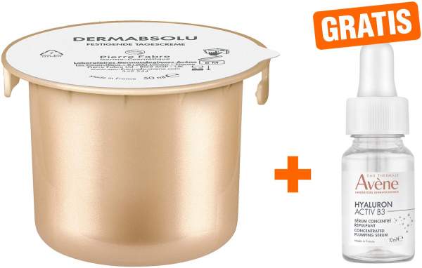 Avene Dermabsolu Tagescreme Nachfüllpack 50 ml + gratis Avene Hyaluron Activ B3 10 ml