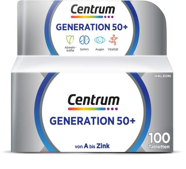 Centrum Generation 50+ 100 Tabletten