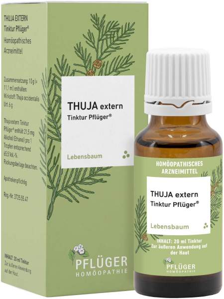 Thuja Extern Tinktur Pflüger 20 ml