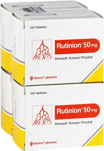 Rutinion Tabletten 4 X 250 Tabletten