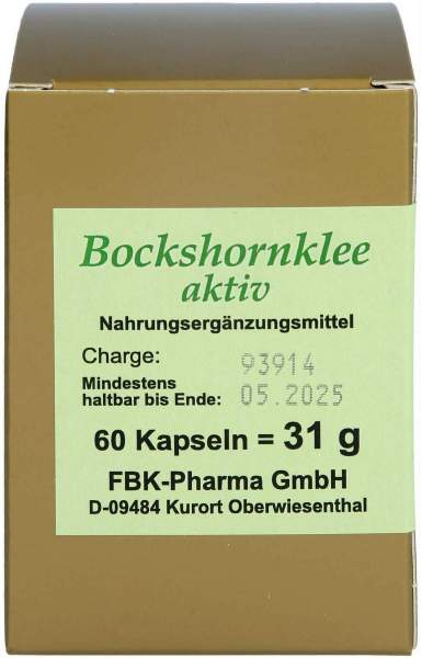 Bockshornklee Aktiv Kapseln 60 Stück