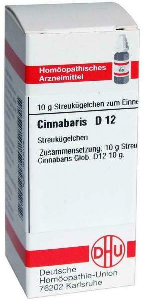 DHU Cinnabaris D12 10 g Globuli