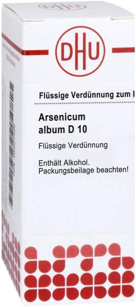 Arsenicum Album D 10 20 ml Dilution