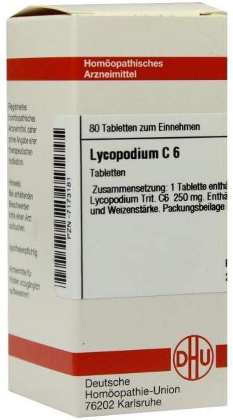 Lycopodium C 6 Tabletten