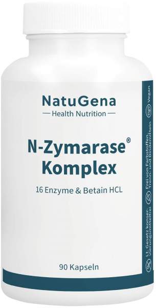 N-Zymerase Komplex Enzyme+Betain HCL 90 Kapseln