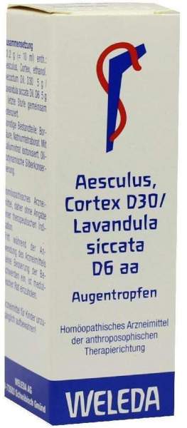 Weleda Aesculus, Cortex D30 Lavandula Siccata D6 Aa 10 ml Augentropfen