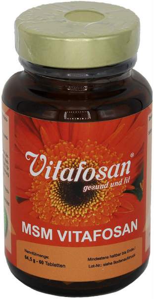 Msm Vitafosan 60 Tabletten