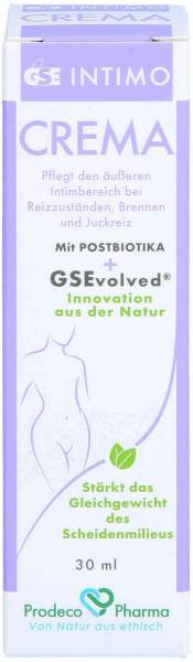 Gse Intimo Crema Mit Postbiotika 30 ml