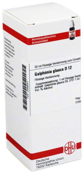 Dhu Galphimia Glauca D12 50 ml Dilution