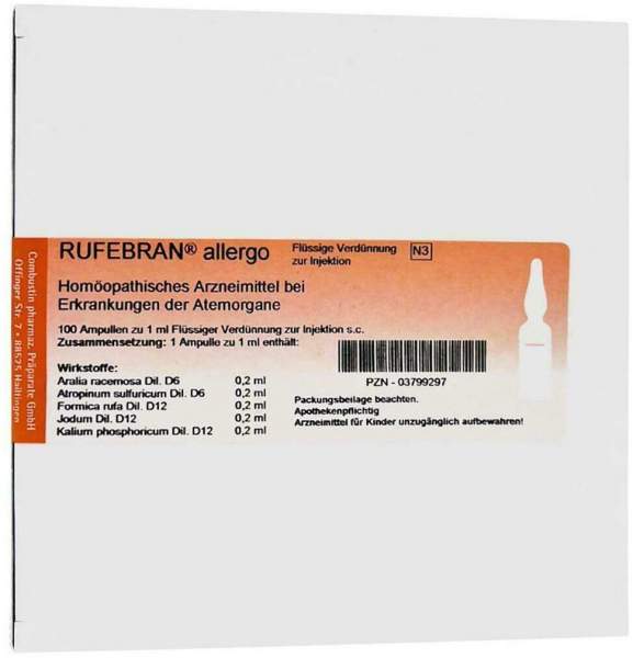 Rufebran Allergo Ampullen