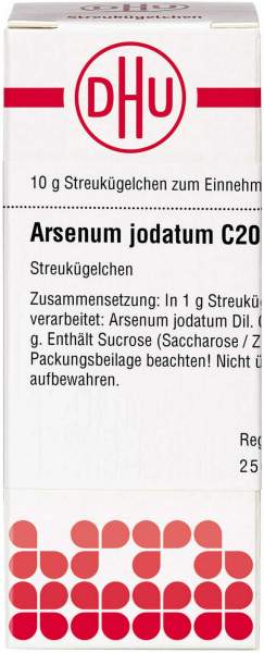 Arsenum jodatum C 200 Globuli 10 g