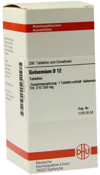 Gelsemium D 12 200 Tabletten