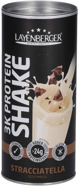 Layenberger 3k Protein Shake Stracciatella Pulver 396g