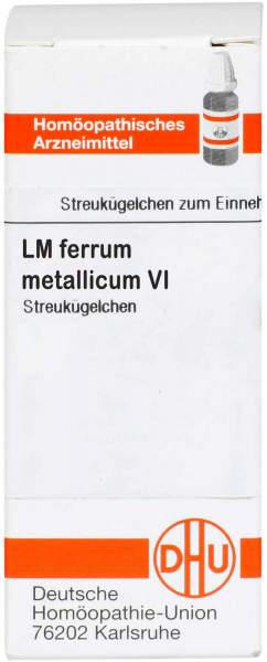 Ferrum Metallicum LM VI Globuli 5 g