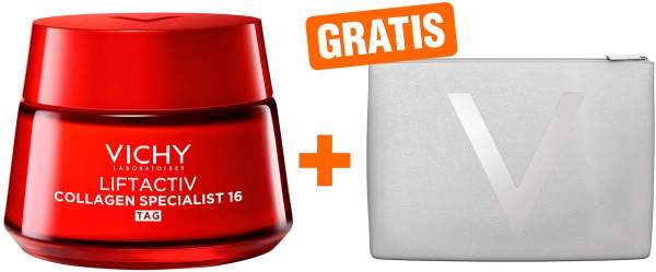Vichy Liftactiv Collagen Specialist 16 50 ml Creme + gratis Kosmetiktasche