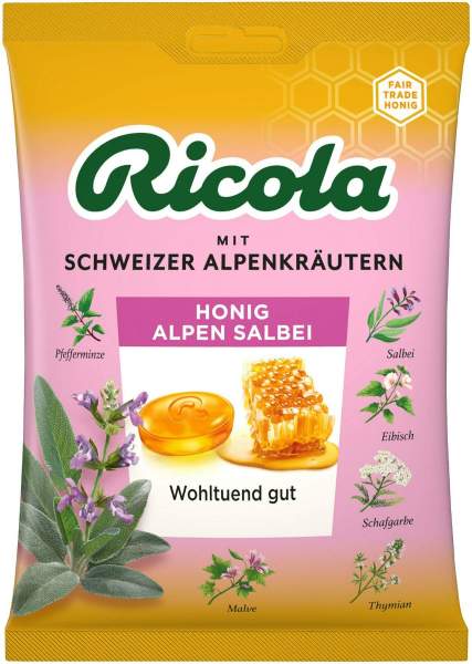 Ricola Honig Alpen Salbei Bonbons 75 G