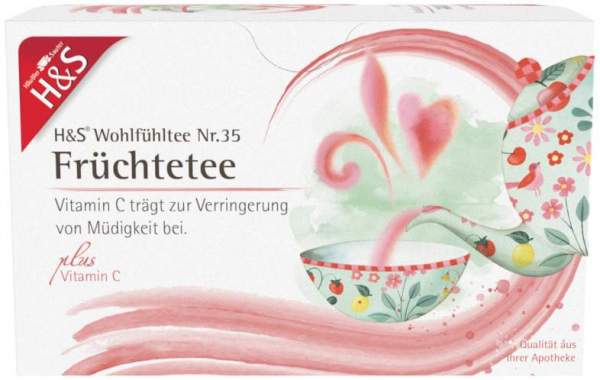 H&amp;S Früchte Mit Vitamin C 20 Filterbeutel